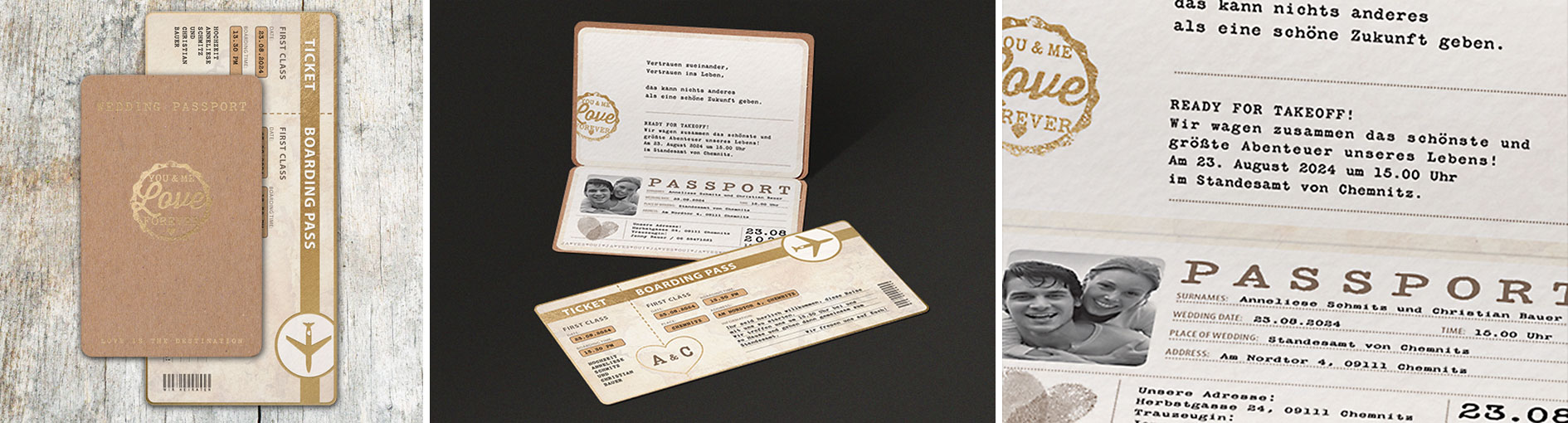 Hochzeitseinladungen  Schmuckbild