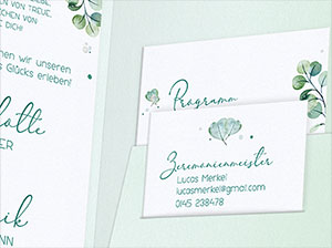 – vergrößerte Abbildung Detailaufnahme der kleinen Zusatzkärtchen.