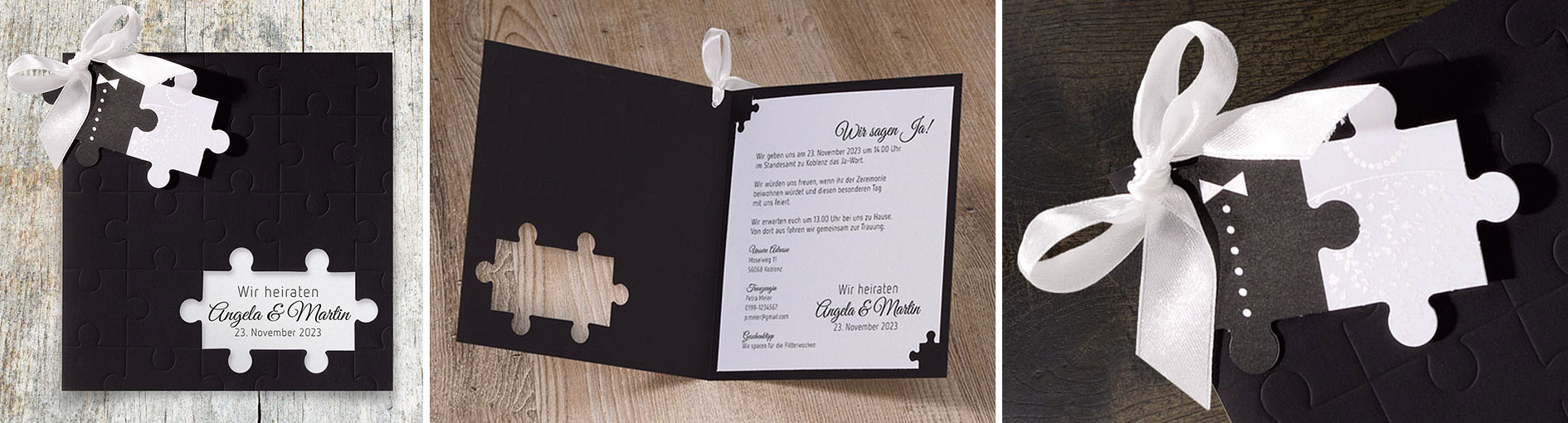 Hochzeitseinladungen  Schmuckbild