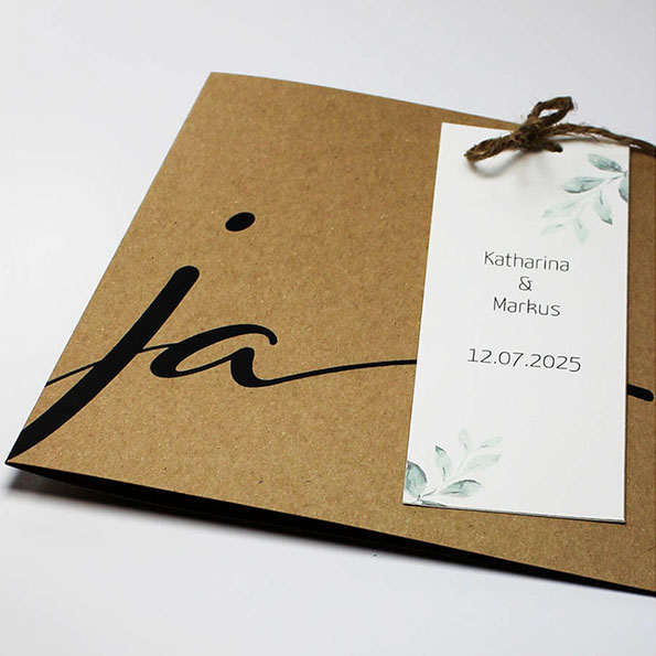 Hochzeitseinladungen Schmuckbild