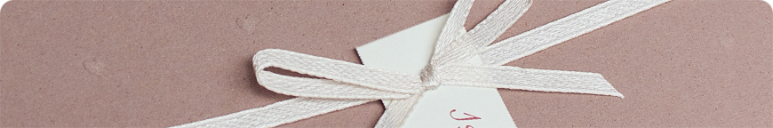 Hochzeitseinladungen, Schmuckbild oben